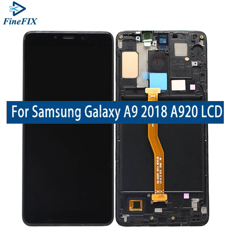 OLED 6 3 ''ЖК дисплей для Samsung Galaxy A9 2018 A920 A920F SM A920F/DS ЖК сенсорный экран дигитайзер в