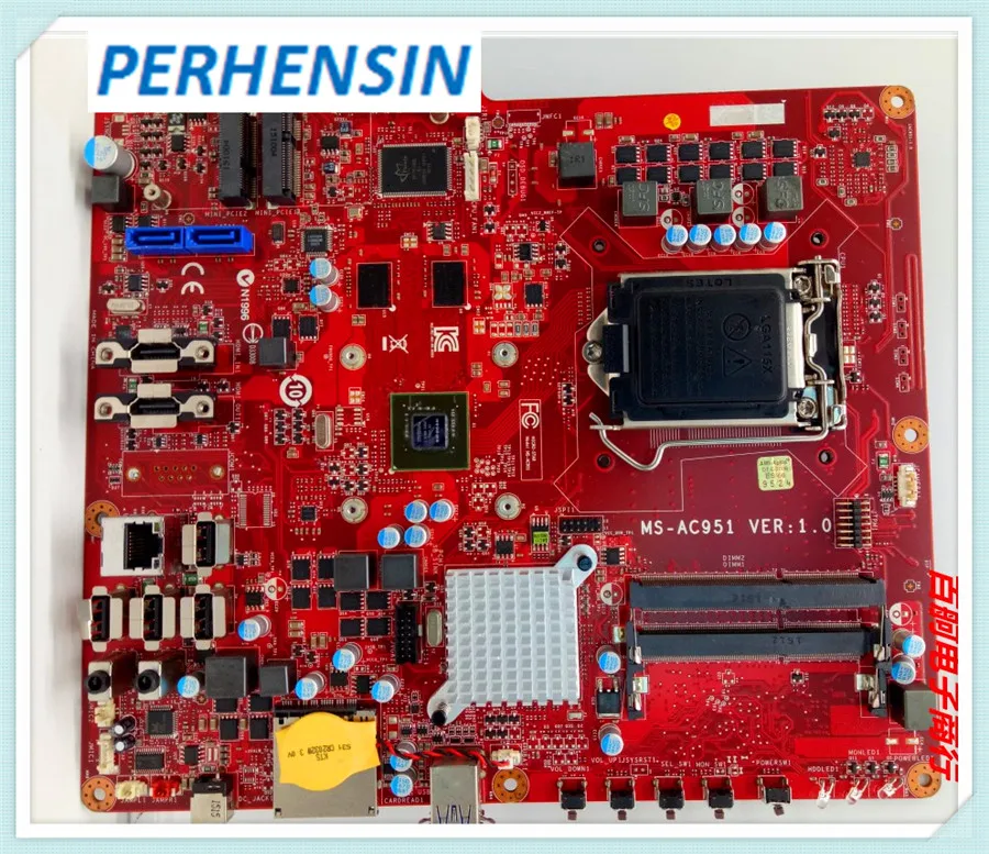 Материнская плата для MSI AE222 AE203G MS-AC951 100% работает идеально