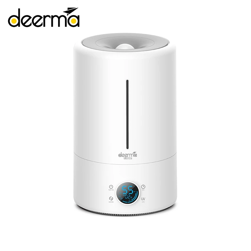 

Deerma Air Humidifier F628S 5L Germicidal Lamp Digital Screen Display Humidifier Diffuser For Home Appliance Touch Version
