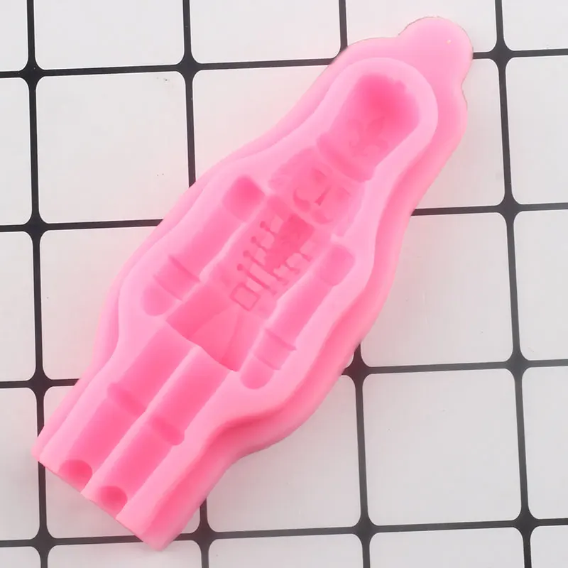 3D Nutcracker Soldier Silicone Molds DIY Christmas Cake Decorating Tools Cupcake Topper Fondant Mold Candy Clay Chocolate Moulds | Дом и сад