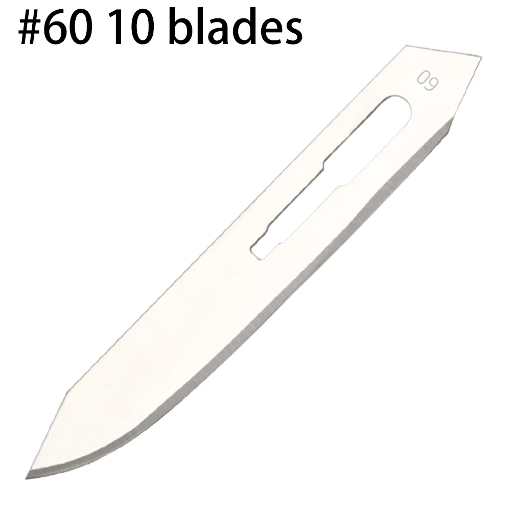 

No. 60 surgical blade, utility blade, stainless steel blade, blade, engraving blade, metal blade