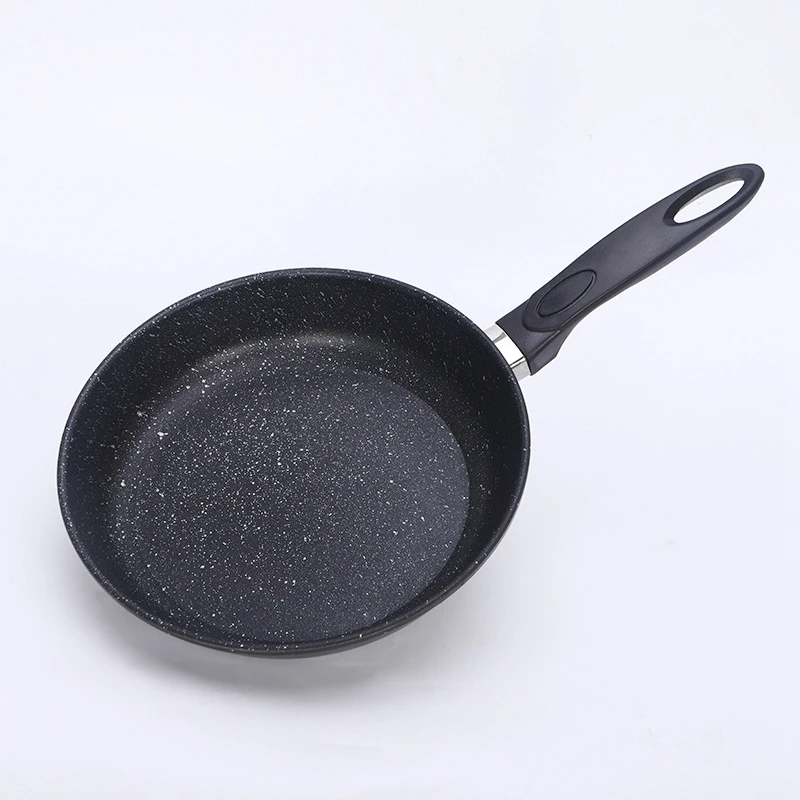 Антипригарная сковорода с длинной ручкой из кованого железа для стейка гриль