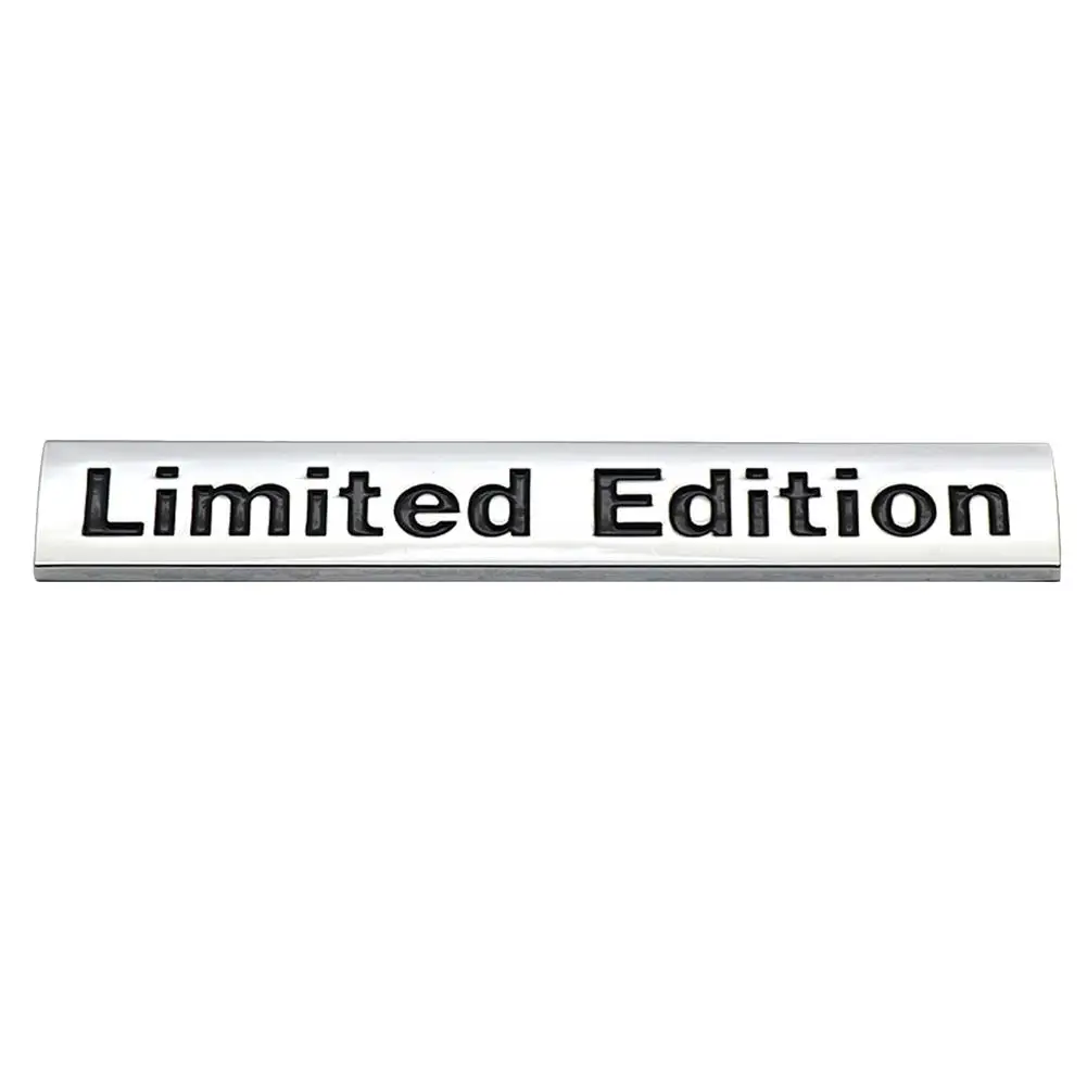 

3D Metal Limited Edition Fenders Trunks Badge Emblem Racing SUV Sports Stickers Car Body Decal Universal For Cars Motorcycles Bo