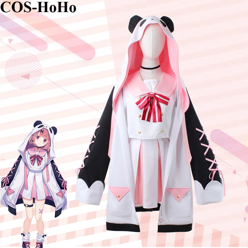 

COS-HoHo Anime Vtuber Hololive Sasaki Saku Game Suit Sweet Lovely Uniform Cosplay Costume Party Role Play Outfit For Women NEW