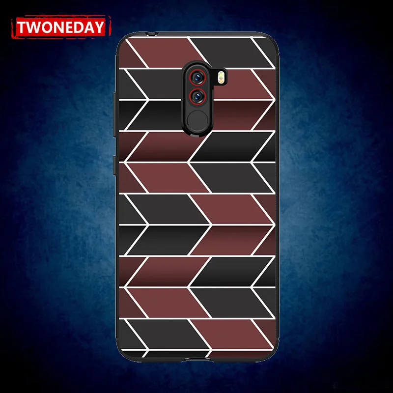 Fashion stripe Phone Case Cover For Xiaomi Pocophone F1 Mi 9T 9 8 SE A2 Lite Redmi K20 Note 6 7 Pro 7A |