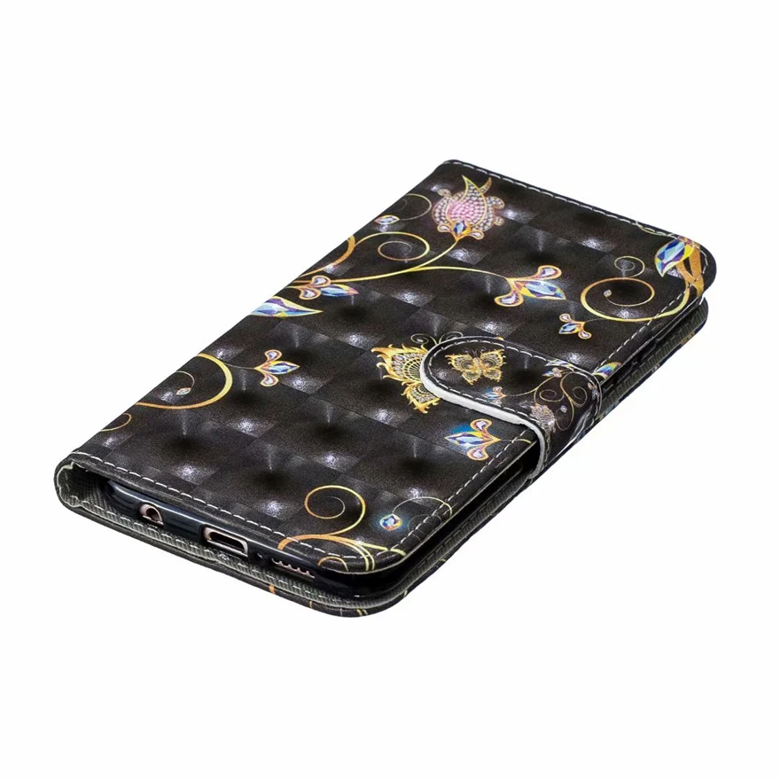Phone Cases For Samsung Galaxy S10e S10 Plus S9 S9+ S8 S7 Edge Flip Cover A5 2017 SM-A520F A8 2018 A530 Leather Case | Мобильные