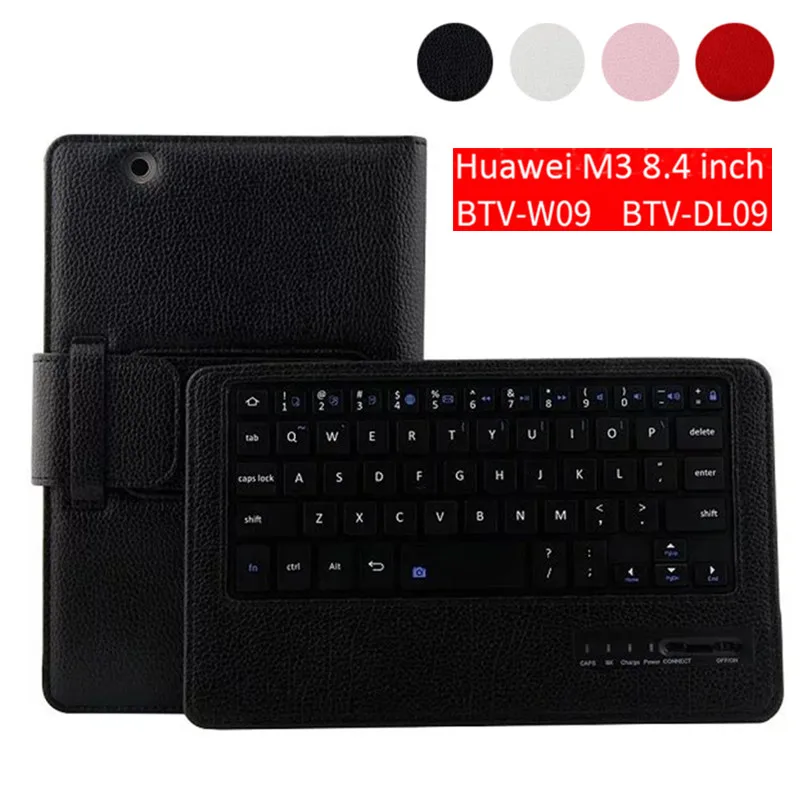 Для Huawei Mediapad M3 8 4 &quotΦ case Беспроводная Bluetooth клавиатура для mediapad чехол