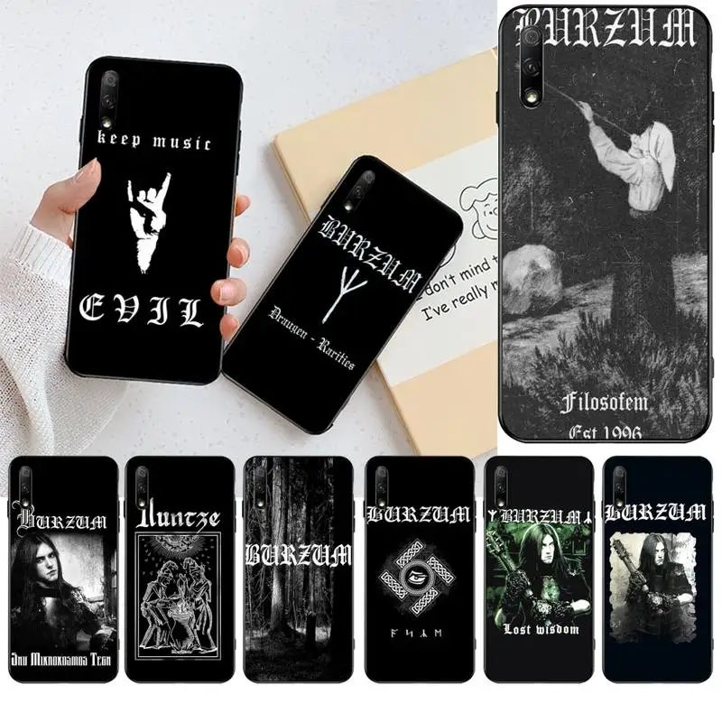 Роскошный чехол для телефона CUTEWANAN Burzum music DIY Huawei Honor 30 20 10 9 8 8x 8c v30 Lite view pro|Бамперы| |
