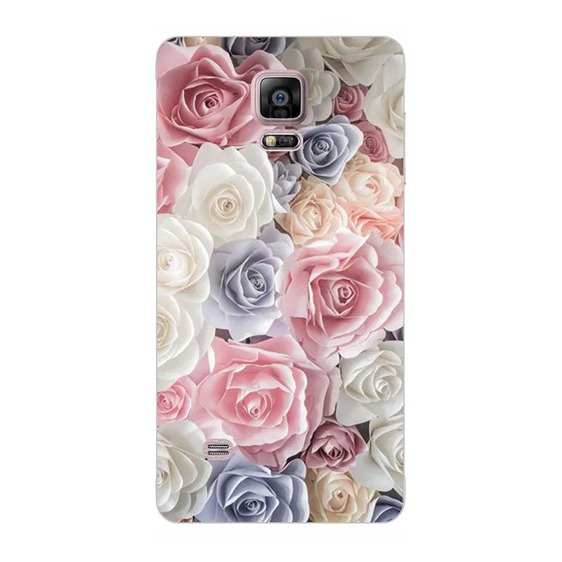 For Samsung Galaxy Note 4 5 7 8 9 Soft Silicone Painted Cartoon Cat Phone Case Note4 Note5 Note7 Note8 Note9 | Мобильные телефоны и