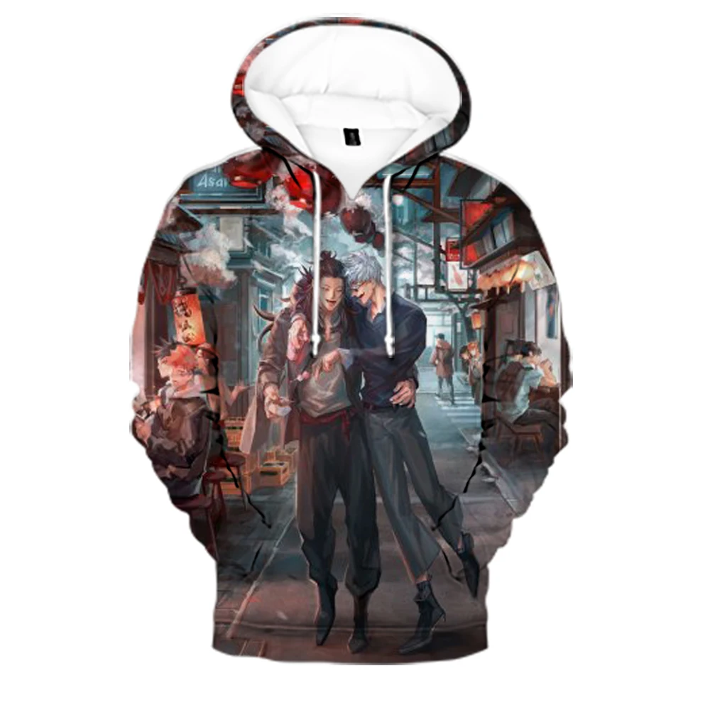 

Popular Jujutsu Kaisen Hoodie 3D Hot sale Hoodies Men/Women Casual Sweatshirts Jujutsu Kaisen Fashion Hooded Anime Hoodies Men