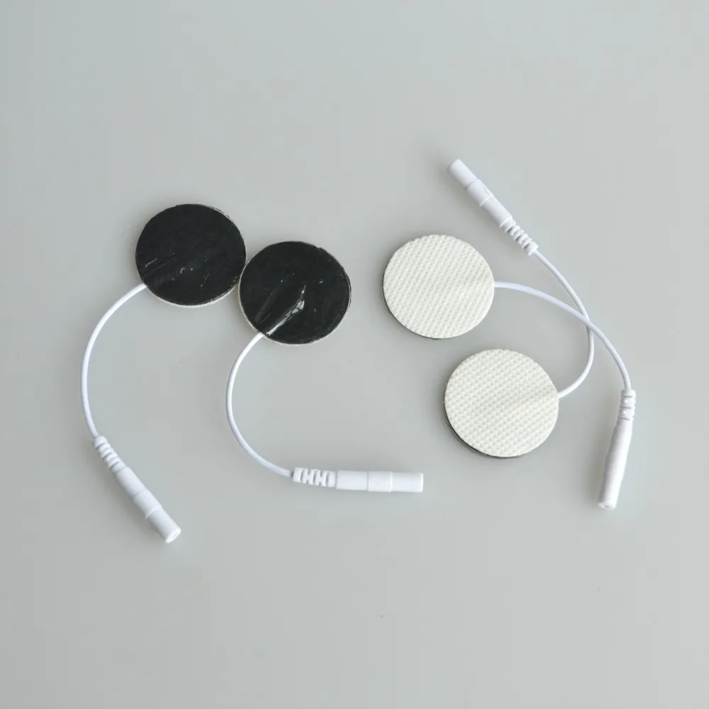 50 парт/Лот массажер для тела строительные подушечки Самоклеящиеся с кабелем