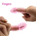 Презервативы с шипами на один палец, многоразовые кольца, безопасные анальные простаты, увеличитель точки G, секс-игрушки для пар