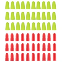 lmdz 30pcs silicone fingers cover cap fingertip protector finger guard anti skid set finger protect wool felt poke fun from cuts