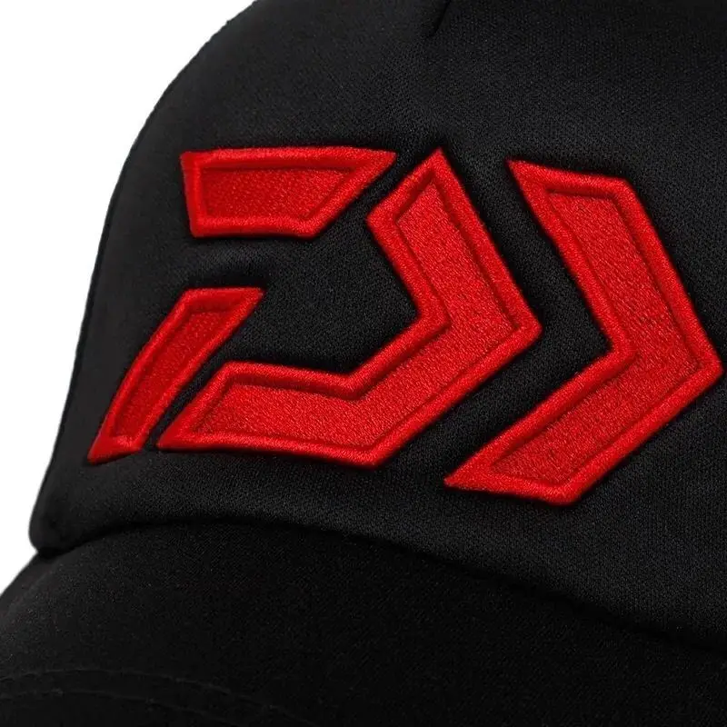 

2021 New Summer Sun Cap Breathable Wicking Mesh Visor Ventilation Adjustable Sun Hat Daiwa Male Outdoor fishing brand caps
