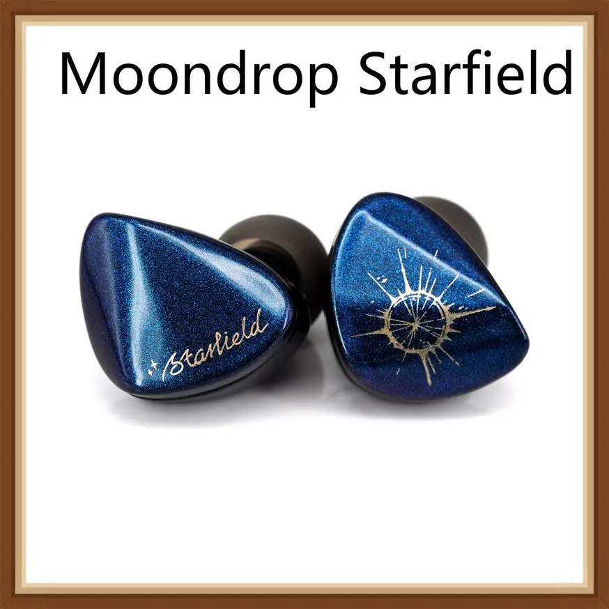 Наушники Moondrop Starfield Carbon Nano Tube диафрагменные динамические наушники цветные Hi Fi