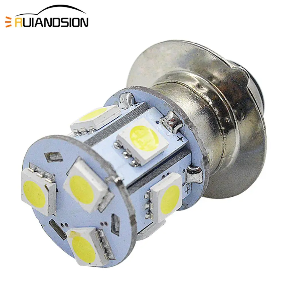 1 шт 4 8 W 6 30V 9 SMD 5050 H6M P15D мото светодиодный головной светильник высокого для