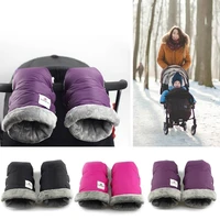 2pcs winter warm stroller gloves waterproof gloves pram accessory stroller mitten winter hand muff mitten baby windproof warm