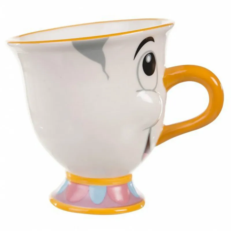 3D Трехмерная керамическая кофейная чашка с мультяшным рисунком креативная