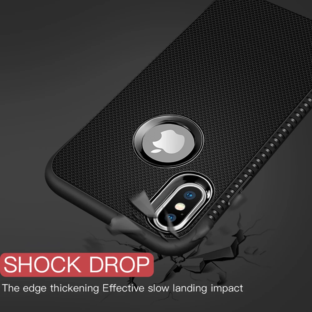 LLZ.COQUE силиконовый мягкий ТПУ чехол для IPhone 7 8 6S 6 Plus 5 5S SE 2020 противоударный бампер