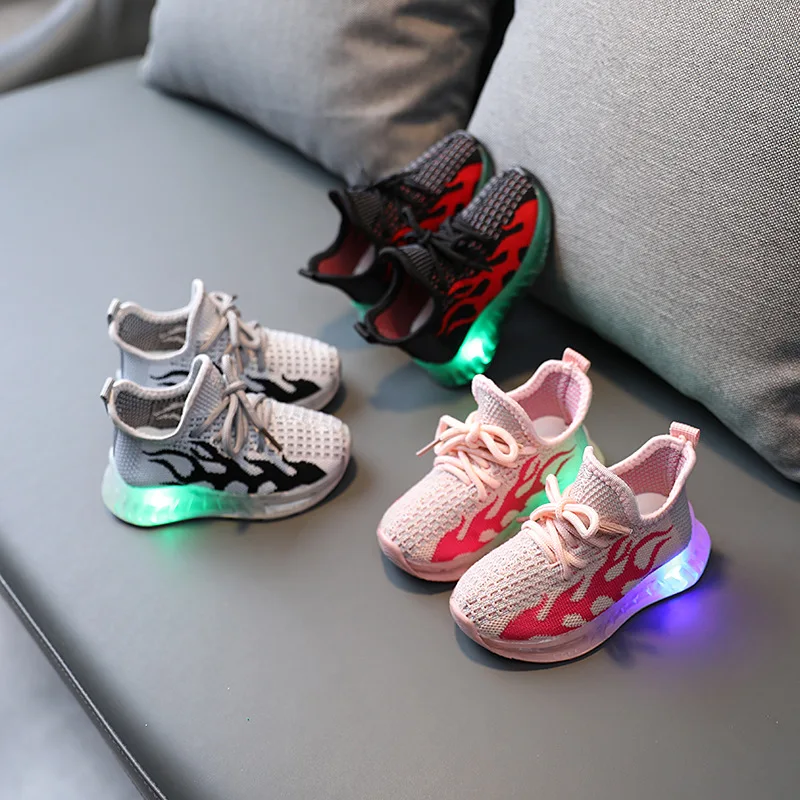 New Autumn Baby Shoes Boy Girl Toddler Fashion Breathable Knitting Comfortable Casual 0-3 Year Kid Sneakers | Детская одежда и