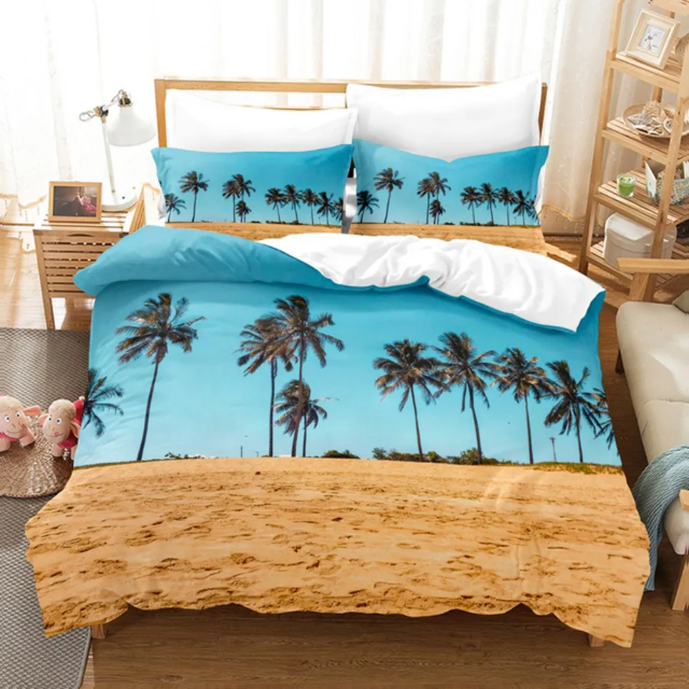 

Lavender Bedding Set Single Twin Full Queen King Size Sunset Tree Flowers Duvet Cover Pillowcase Children Kids Aldult Bedroom