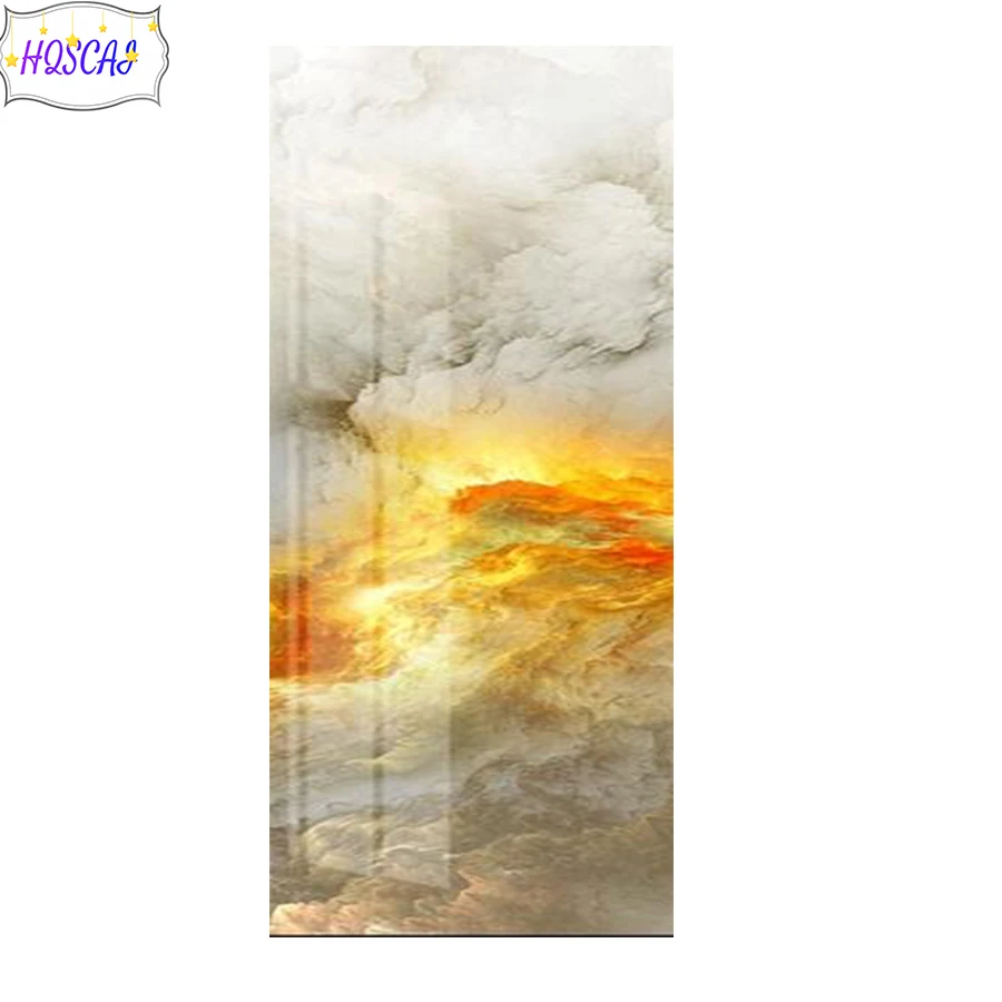 New 5D DIY Diamond Painting Abstract auspicious cloud art landscape Full Square Home Decoration Embroidery Handcraft Art Picture