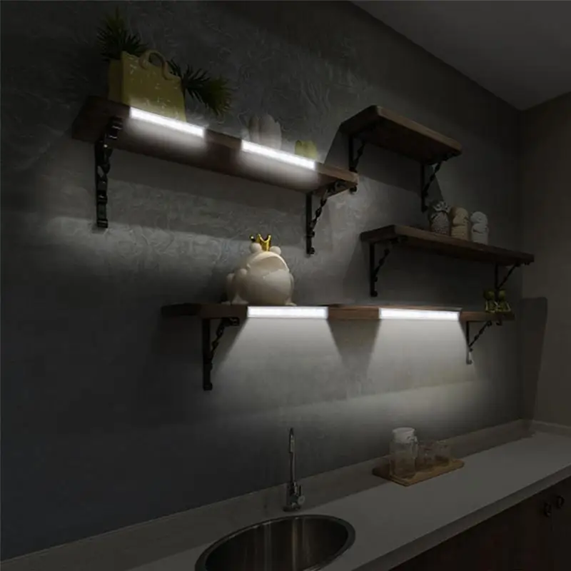 

Closet Light 20 LED Lights Motion Sensor Light Cupboard Wardrobe Night Lamp For Kitchen Bedroom Cabinet Light USB Rechargeable