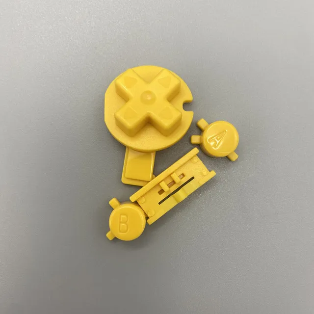 Высококачественные пластиковые цветные кнопки в комплекте клавиатуры для Gameboy GBC