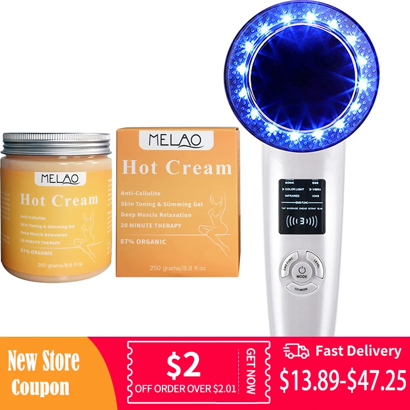 Ультразвуковая кавитационная машина для похудения 6 в 1 EMS гальванический