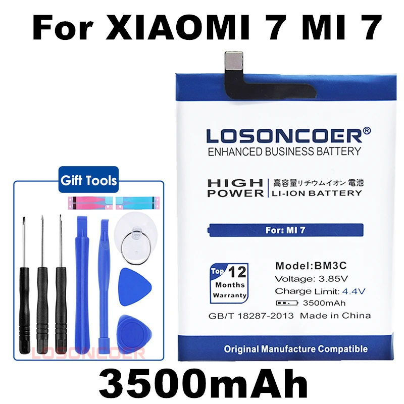 5550 мАч BM3A BM3B BM3C BM3L BM4A батарея для Xiao mi Red mi Pro батарея mi 7 mi 7 mi x 2 2S II 5,9" mi X2 mi X2S Note 3 9 mi 9 M9 mi 9