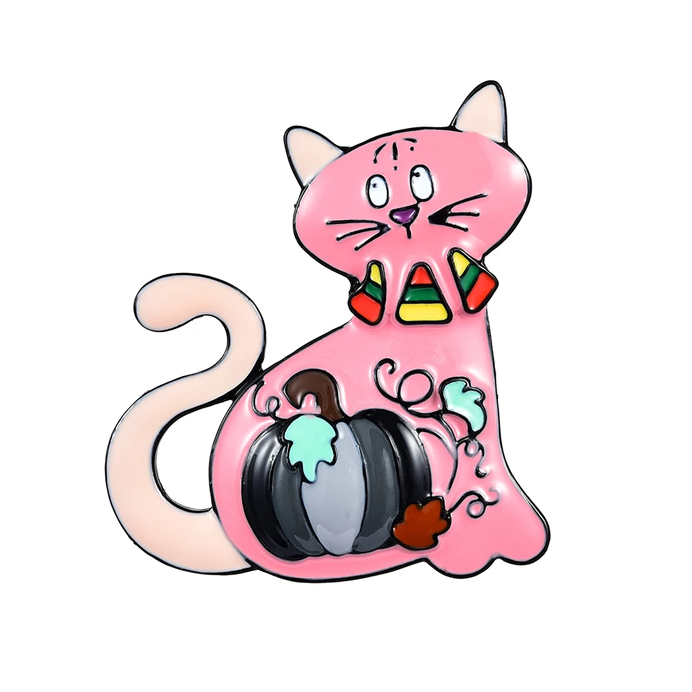 Cring Coco горячая Распродажа сладкий романтический тыквенный Кот с большими синими