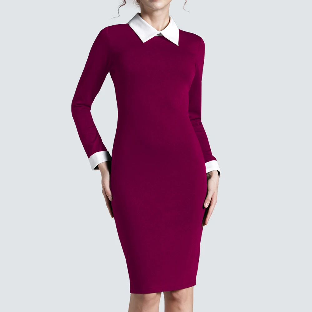 Женское винтажное деловое платье черное облегающее карандаш с коротким рукавом