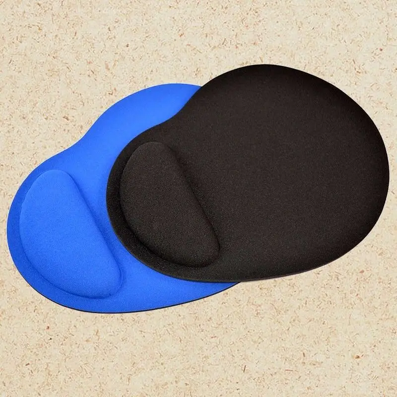 Mouse Pad With Wrist Protect For Computer Laptop Notebook Mat Comfort Rest Support Game Office Black Blue Muismat | Компьютеры и офис