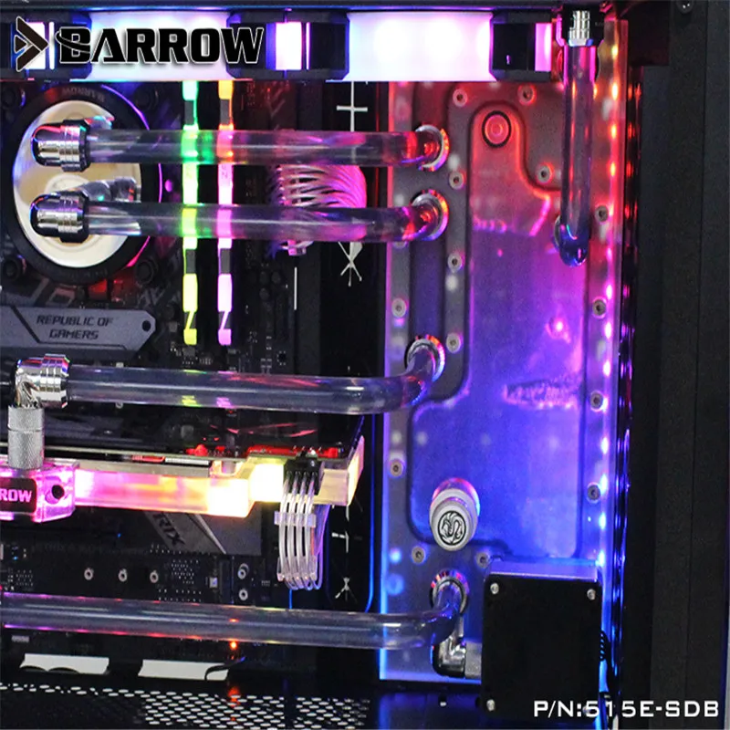 Курган дистрибутив пластина для PHANTEKS 515E/515ETG динамический шасси водный доска