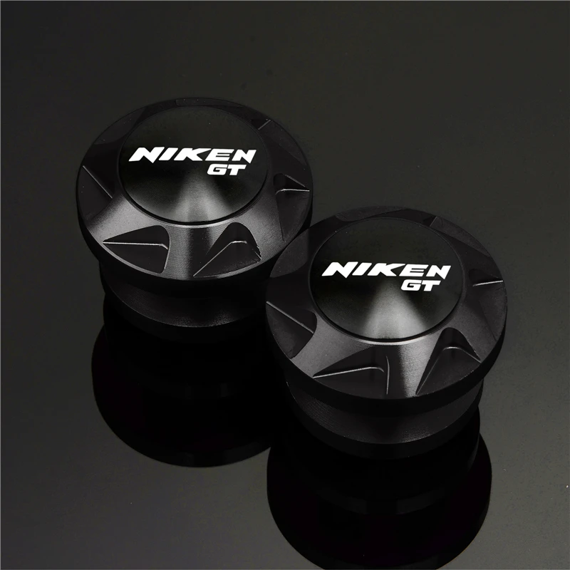 

For NIKEN GT NIKENGT 2019 Motorfiets Accessoires Achterbrug Spoelen slider M6 stand schroeven LOGO "NIKEN GT"