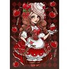 5D алмазная живопись сделай сам, картонная девушка, яблоко, полная вышивка, алмазная вышивка, вышивка крестиком, домашний декор, наборы рукоделия, рукоделие, подарок