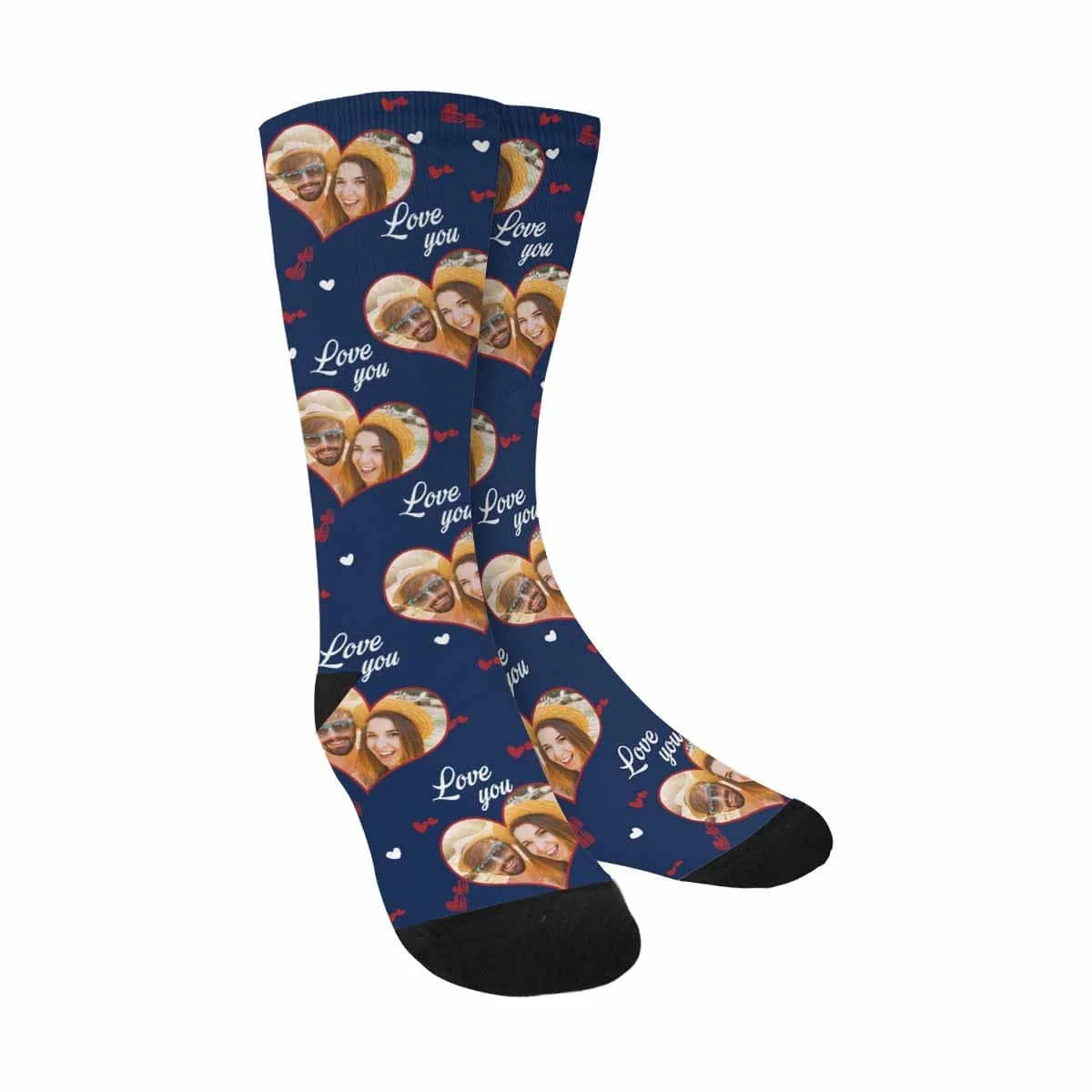 

Custom Photo Love Sublimated Crew Socks