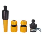 Высокая Давление поливочный пистолет садовый водный шланг распылитель пистолет насадка на садовый шланг ПВХ прозрачный шланг Быстрый Разъем Садовый инвентарь