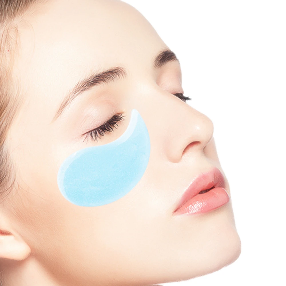 20 штук Уход за лицом маска-пленка для век с жидкими кристаллами коллагена Маски