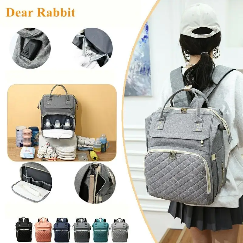 

New Fashion Mummy Maternity Nappy diaper stroller Bag Large Capacity Baby bags Travel Backpack Nursing Bag for mom Baby Care Bag