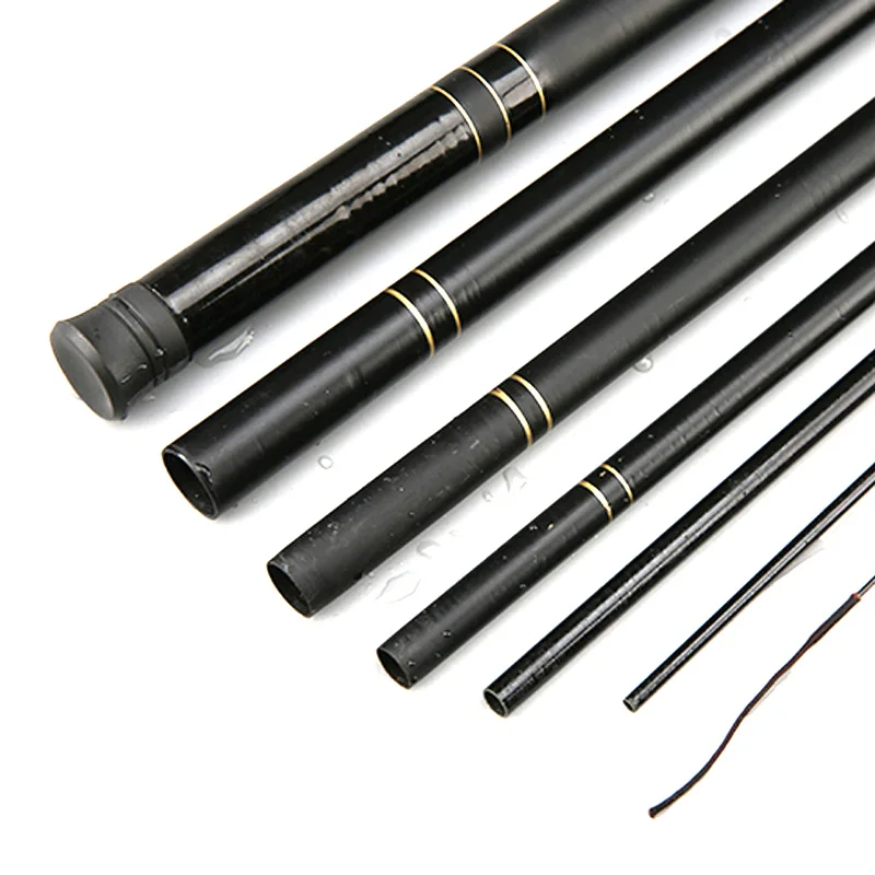Новая портативная телескопическая удочка из пластика FRP для рыбалки сверхлегкая