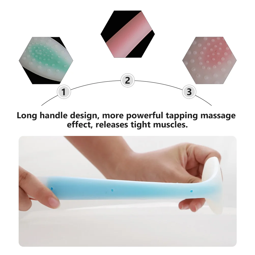 2pcs Body Massager Hammer Manual Shoulder Tapping Stick Neck Pat | Красота и здоровье