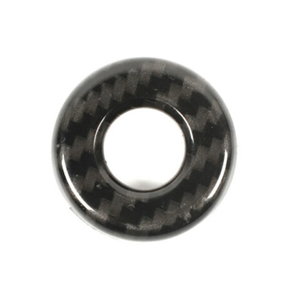 

4pcs/Set Door Lock Pin Cover Decor Trim Bezels For Dodge RAM 1500 2010-2020 Black ABS Car
