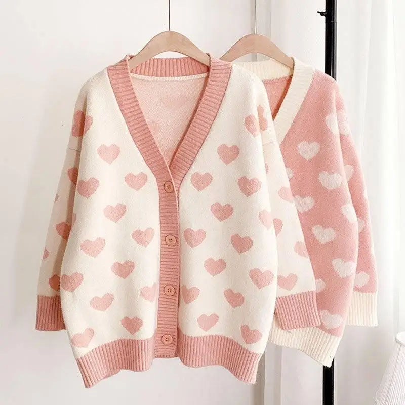 Fall 2021 autumn women new Hot selling crop top sweater cardigan women korean fashion netred casual knitted ladies tops Ay200