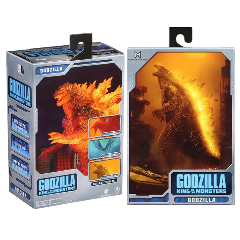 Сжигание Godzilla ПВХ Gojira 18 см &quotкороль монстров&quot фигурка Коллекционная модель