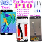 AAA + для Huawei P10, ЖК-дисплей, сенсорный экран, VTR-L09 VTR-L10 VTR-L29 аналогово-цифровой преобразователь для Huawei P10 сменный ЖК-дисплей с рамкой