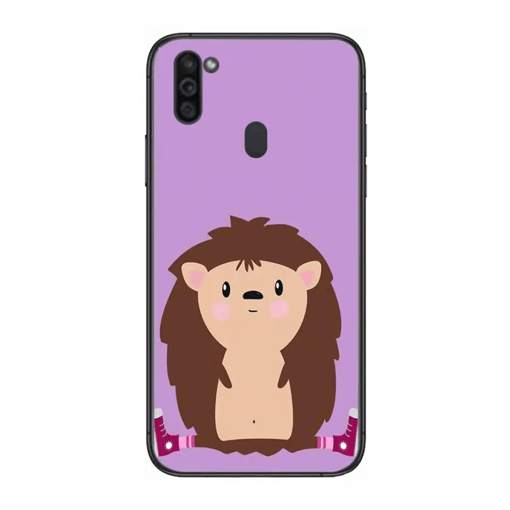 

Cartoon Animal Cute Mobile Phone Case Hull For Samsung Galaxy M 10 20 21 31 30 60S 31S Black Shell Art Cell Cover TPU