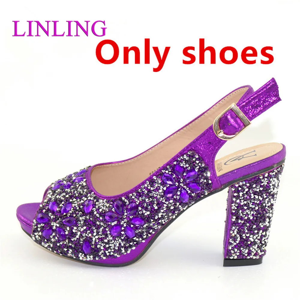 

Nerw Fashion Laies Summer Shoes High Heel Sandals Wedding Italian Women Party Shoes Decorated with Rhinestone Woman Shoes Sweet