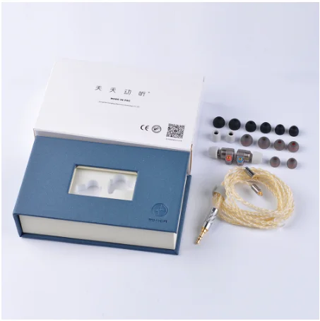 2019 Tin Audio T3 1DD + 1BA HiFi наушники вкладыши с двойным динамическим приводом HIFI