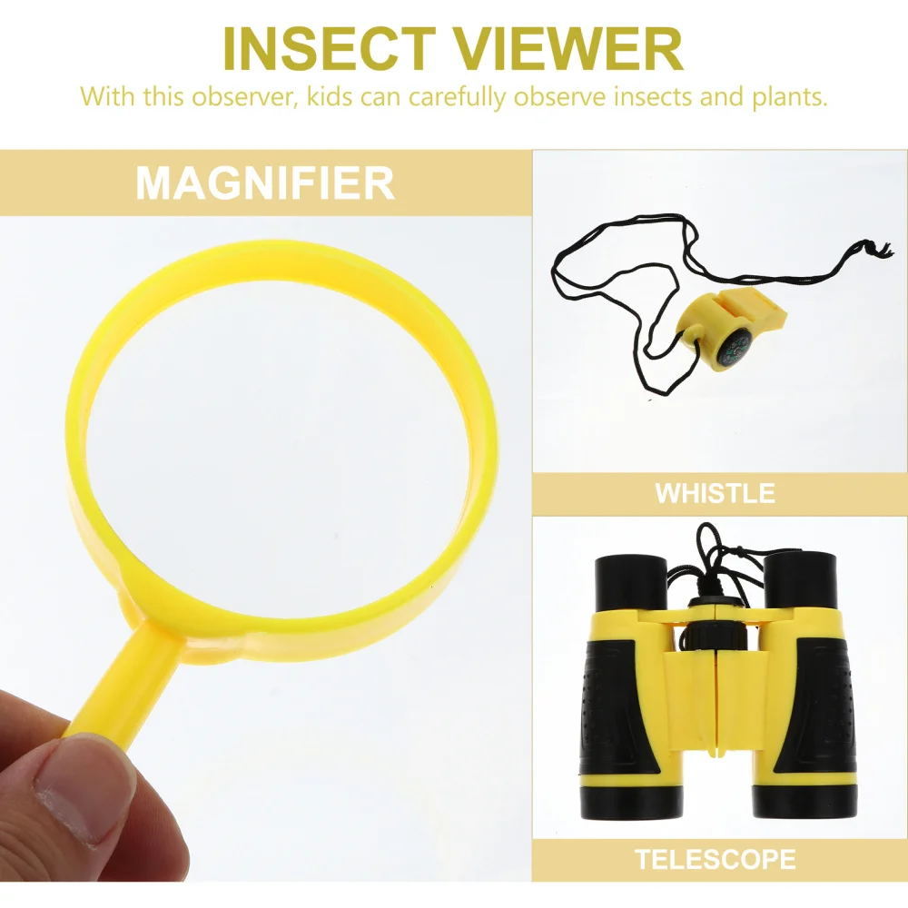 

1 Set Insect Viewer Magnifier Biology Science Observer Exploration for Kids